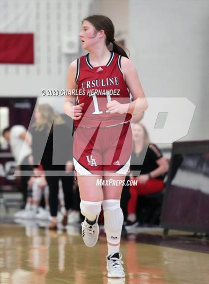 Thumbnail 1 in Ursuline Academy vs Incarnate Word (TAPPS 6A Area Playoff) photogallery.