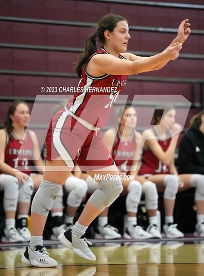 Thumbnail 2 in Ursuline Academy vs Incarnate Word (TAPPS 6A Area Playoff) photogallery.