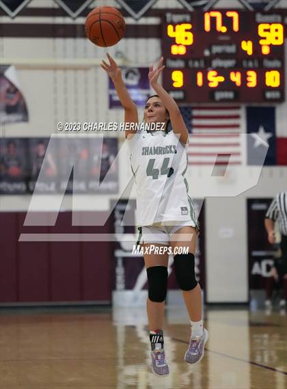 Thumbnail 1 in Ursuline Academy vs Incarnate Word (TAPPS 6A Area Playoff) photogallery.