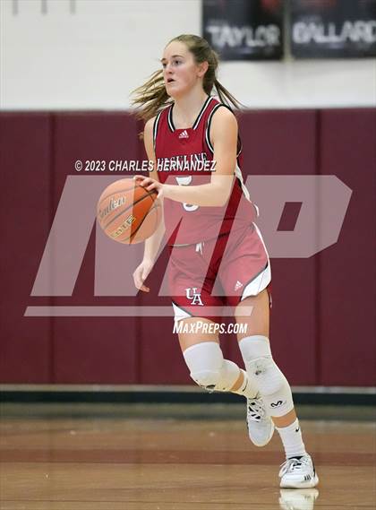 Thumbnail 3 in Ursuline Academy vs Incarnate Word (TAPPS 6A Area Playoff) photogallery.