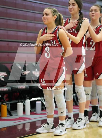 Thumbnail 1 in Ursuline Academy vs Incarnate Word (TAPPS 6A Area Playoff) photogallery.