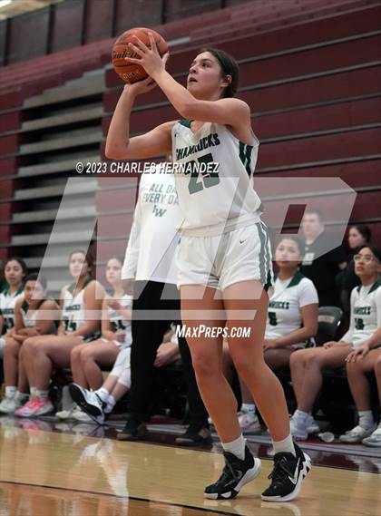 Thumbnail 3 in Ursuline Academy vs Incarnate Word (TAPPS 6A Area Playoff) photogallery.