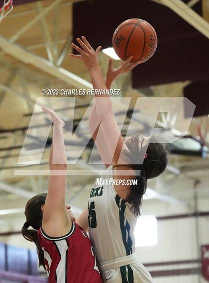 Thumbnail 3 in Ursuline Academy vs Incarnate Word (TAPPS 6A Area Playoff) photogallery.