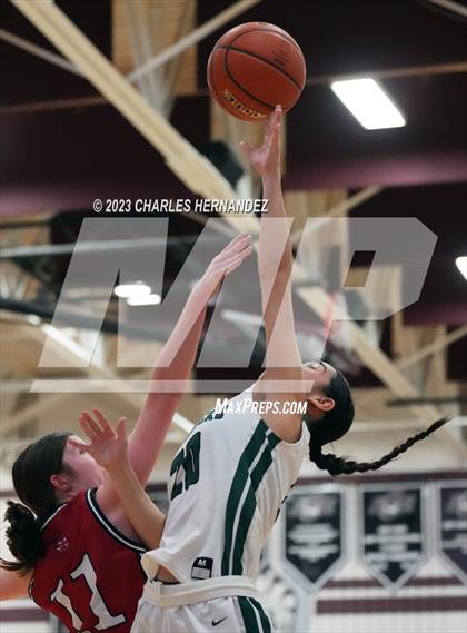Thumbnail 2 in Ursuline Academy vs Incarnate Word (TAPPS 6A Area Playoff) photogallery.