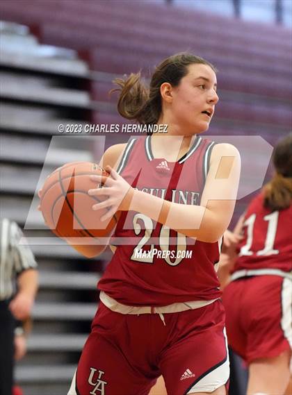 Thumbnail 2 in Ursuline Academy vs Incarnate Word (TAPPS 6A Area Playoff) photogallery.