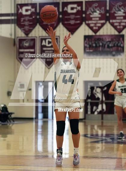 Thumbnail 2 in Ursuline Academy vs Incarnate Word (TAPPS 6A Area Playoff) photogallery.