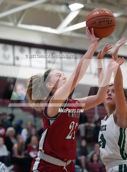 Thumbnail 3 in Ursuline Academy vs Incarnate Word (TAPPS 6A Area Playoff) photogallery.