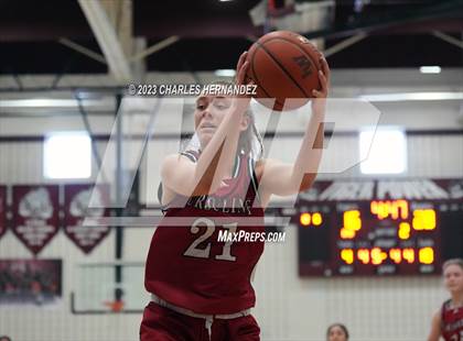 Thumbnail 3 in Ursuline Academy vs Incarnate Word (TAPPS 6A Area Playoff) photogallery.
