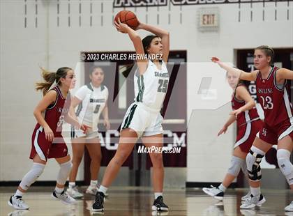 Thumbnail 3 in Ursuline Academy vs Incarnate Word (TAPPS 6A Area Playoff) photogallery.