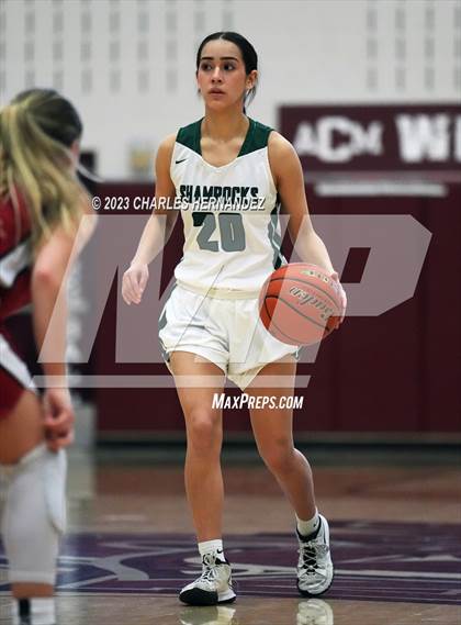 Thumbnail 2 in Ursuline Academy vs Incarnate Word (TAPPS 6A Area Playoff) photogallery.