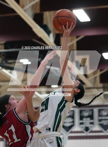 Thumbnail 1 in Ursuline Academy vs Incarnate Word (TAPPS 6A Area Playoff) photogallery.