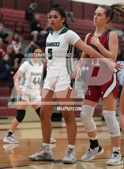Thumbnail 3 in Ursuline Academy vs Incarnate Word (TAPPS 6A Area Playoff) photogallery.