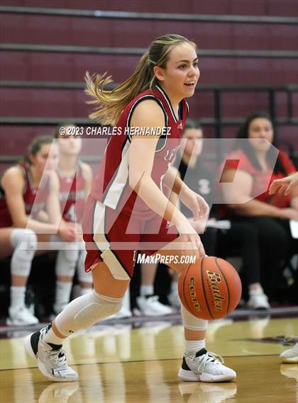 Thumbnail 3 in Ursuline Academy vs Incarnate Word (TAPPS 6A Area Playoff) photogallery.