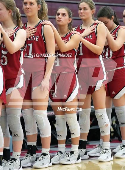 Thumbnail 1 in Ursuline Academy vs Incarnate Word (TAPPS 6A Area Playoff) photogallery.