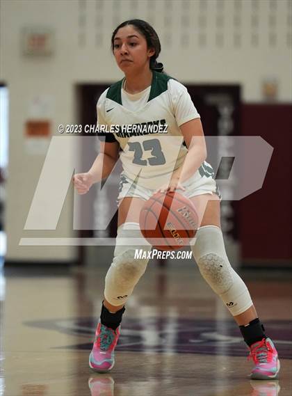 Thumbnail 2 in Ursuline Academy vs Incarnate Word (TAPPS 6A Area Playoff) photogallery.