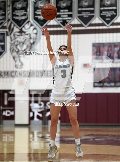 Thumbnail 3 in Ursuline Academy vs Incarnate Word (TAPPS 6A Area Playoff) photogallery.