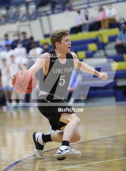 Thumbnail 1 in Lone Peak vs. Westlake (UHSAA 6A Quarterfinal) photogallery.