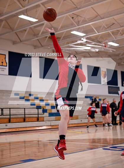 Thumbnail 2 in Las Plumas @ Trinity (Anderson Tip-Off Classic) photogallery.