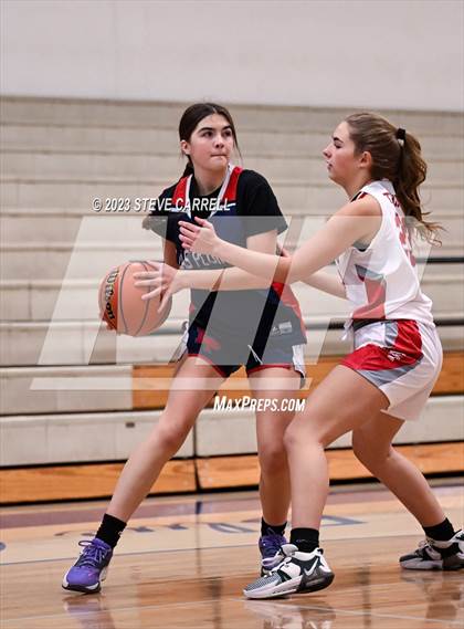 Thumbnail 1 in Las Plumas @ Trinity (Anderson Tip-Off Classic) photogallery.