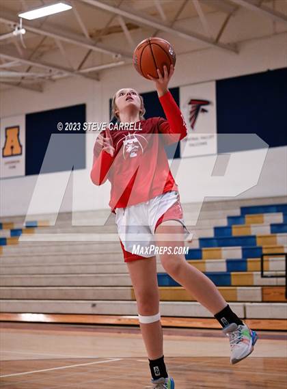 Thumbnail 3 in Las Plumas @ Trinity (Anderson Tip-Off Classic) photogallery.
