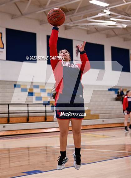 Thumbnail 1 in Las Plumas @ Trinity (Anderson Tip-Off Classic) photogallery.