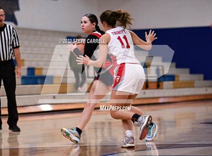 Thumbnail 2 in Las Plumas @ Trinity (Anderson Tip-Off Classic) photogallery.