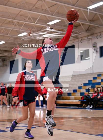 Thumbnail 3 in Las Plumas @ Trinity (Anderson Tip-Off Classic) photogallery.