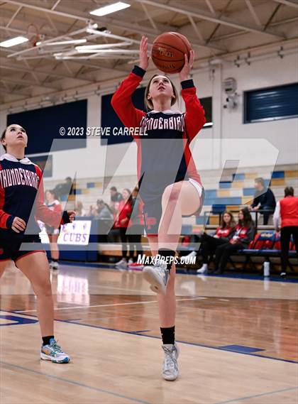 Thumbnail 2 in Las Plumas @ Trinity (Anderson Tip-Off Classic) photogallery.