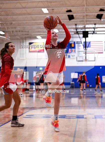 Thumbnail 2 in Las Plumas @ Trinity (Anderson Tip-Off Classic) photogallery.