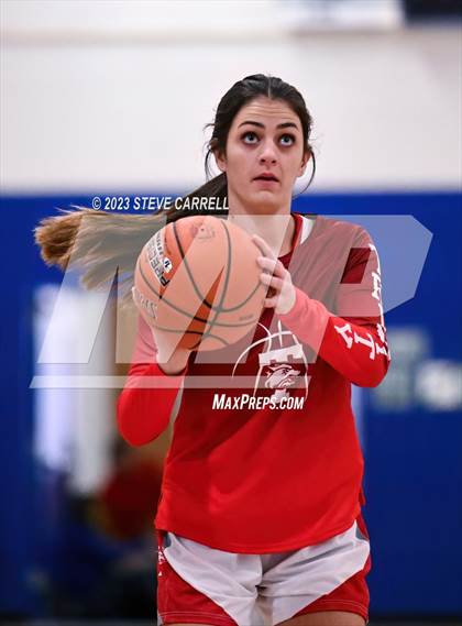 Thumbnail 3 in Las Plumas @ Trinity (Anderson Tip-Off Classic) photogallery.