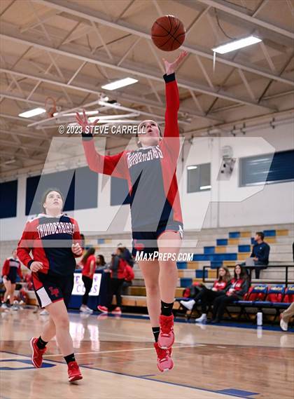 Thumbnail 1 in Las Plumas @ Trinity (Anderson Tip-Off Classic) photogallery.