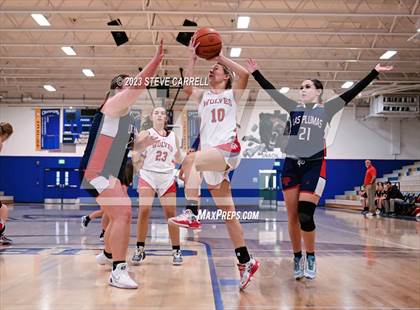 Thumbnail 3 in Las Plumas @ Trinity (Anderson Tip-Off Classic) photogallery.