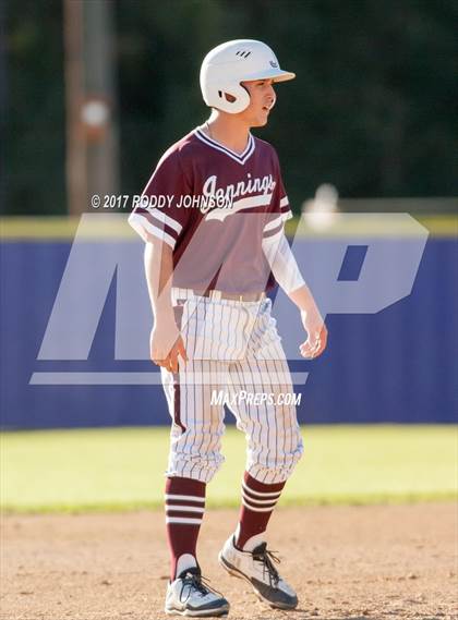 Thumbnail 3 in Jennings vs St. Michael (DeRidder Tournament) photogallery.