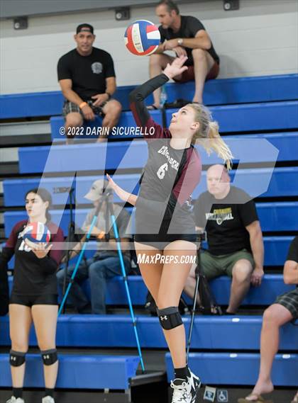 Thumbnail 1 in Faith Lutheran vs. Mira Costa (Nike TOC Southwest) photogallery.