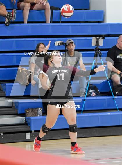 Thumbnail 1 in Faith Lutheran vs. Mira Costa (Nike TOC Southwest) photogallery.