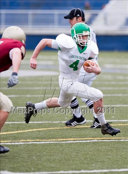 Thumbnail 2 in Triton Central vs. Mater Dei (IHSAA 2A Regional Playoff) photogallery.