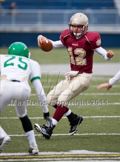 Thumbnail 2 in Triton Central vs. Mater Dei (IHSAA 2A Regional Playoff) photogallery.
