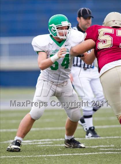 Thumbnail 3 in Triton Central vs. Mater Dei (IHSAA 2A Regional Playoff) photogallery.