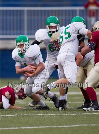 Thumbnail 3 in Triton Central vs. Mater Dei (IHSAA 2A Regional Playoff) photogallery.