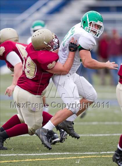 Thumbnail 2 in Triton Central vs. Mater Dei (IHSAA 2A Regional Playoff) photogallery.