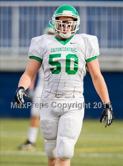 Thumbnail 3 in Triton Central vs. Mater Dei (IHSAA 2A Regional Playoff) photogallery.