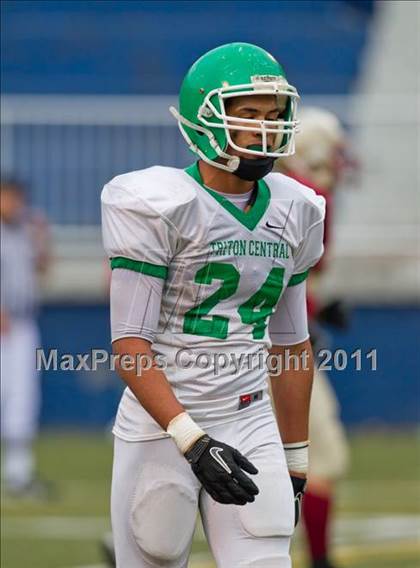 Thumbnail 3 in Triton Central vs. Mater Dei (IHSAA 2A Regional Playoff) photogallery.
