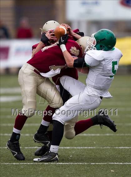 Thumbnail 3 in Triton Central vs. Mater Dei (IHSAA 2A Regional Playoff) photogallery.