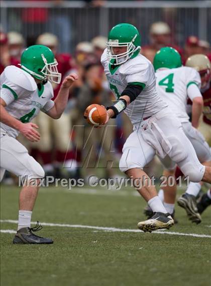Thumbnail 2 in Triton Central vs. Mater Dei (IHSAA 2A Regional Playoff) photogallery.
