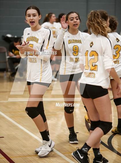 Thumbnail 3 in Marcos de Niza vs. Northwest Christian (Chandler Prep Invite Final) photogallery.