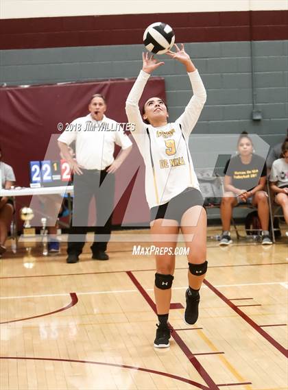 Thumbnail 1 in Marcos de Niza vs. Northwest Christian (Chandler Prep Invite Final) photogallery.