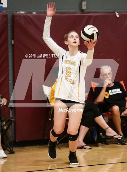 Thumbnail 3 in Marcos de Niza vs. Northwest Christian (Chandler Prep Invite Final) photogallery.