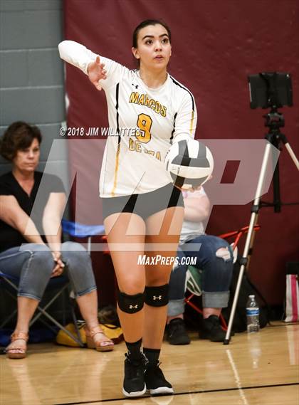 Thumbnail 2 in Marcos de Niza vs. Northwest Christian (Chandler Prep Invite Final) photogallery.