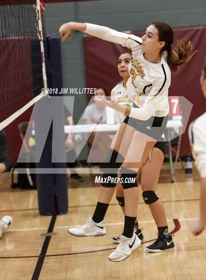 Thumbnail 3 in Marcos de Niza vs. Northwest Christian (Chandler Prep Invite Final) photogallery.