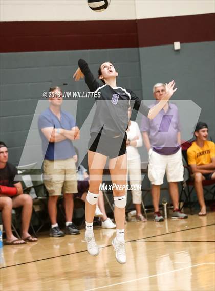 Thumbnail 2 in Marcos de Niza vs. Northwest Christian (Chandler Prep Invite Final) photogallery.